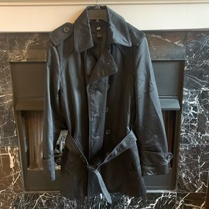 H&M Black Trench Coat
